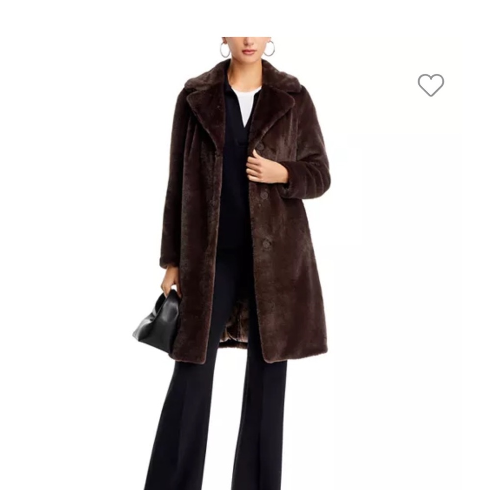 Herno brown fur jacket / coat